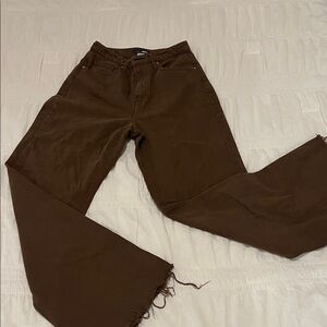 Fashion Nova Chocolate Brown Pants